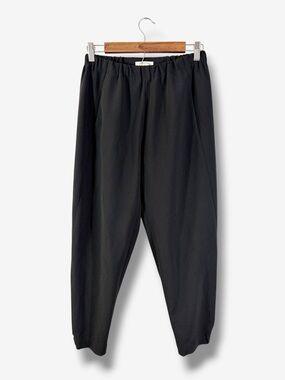 Aritzia Babaton Dexter Pant Size S Black Ankle Pull On Stretch Casual Minimalist